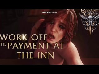 baldur s gate iii work off the payment at the inn - works off the payment at the hotel porn hentai porno hentai